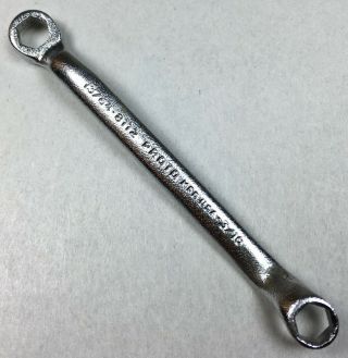 Vintage Proto Tools No.  8112 Double Box End Mini Wrench 13/64 " X 3/16 " Usa Rare