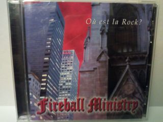 Fireball Ministry Où Est La Rock? Cd Stoner Rock Bong Load Record Rare Megadeth