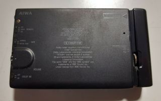 AIWA HS - PL505 Reverse Cassette Player RARE JAPAN FOR RESTORATION COLLECTABLE 2