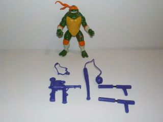 1997 Rare Teenage Mutant Ninja Turtles Tmnt Next Mutation Michelangelo