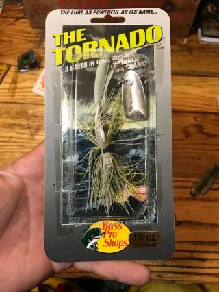 Vintage Discontinued Bass Pro Shops Tornado Spinnerbait By Shoestring Dubois Nip