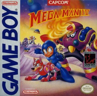 Mega Man 4 Iv Nintendo Game Boy Rare