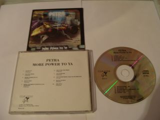 Petra More Power To Ya - 10 Track Rare Early Press Cd - 1982 - No Barcode