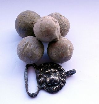 Very rare lead musket balls & miltary buckle - from Waterloo 1815 2