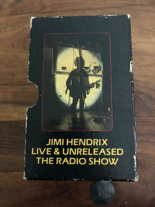 JIMI HENDRIX - LIVE AND UNRELEASED The Radio Show - 5 Cassette Tape Boxset RARE 3
