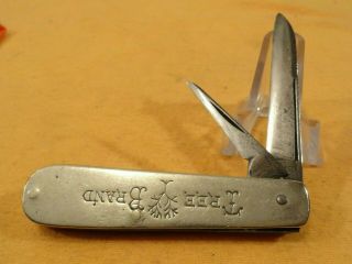 rare antique h.  boker pocket knife Vintage H.  Boker improved cutlery pocket knife 2