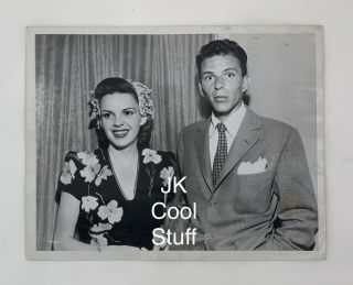 Vintage Judy Garland Frank Sinatra 1945 Press Photo Publicity Still Rare