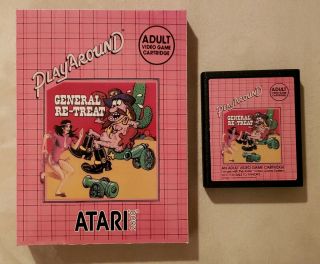 General Re - Treat (retreat) Game Cib For The Atari 2600 Rare