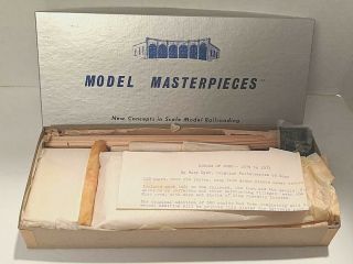 Model Masterpieces HOn3 101 NOS DSP&P 6 Stall Roundhouse W/3Stall Kit Rare Item 3