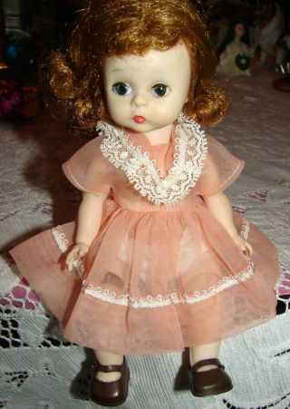 Vintage Madam Alexander Wendy Ann 7 1/2 " Doll 1956