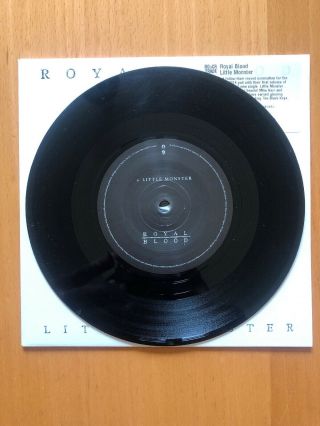 Royal Blood Little Monster/Hole 7 ' Vinyl Rare Single 3