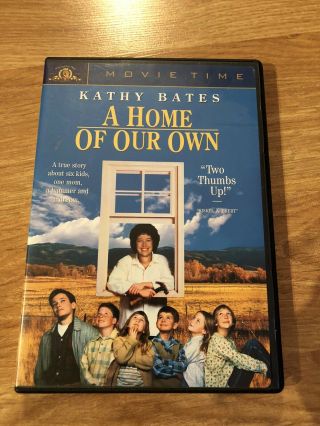 A Home Of Our Own Dvd 1993 Kathy Bates Edward Furlong Rare