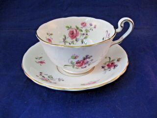 Antique Victoria C & E Bone China Tea Cup And Saucer - Made In England