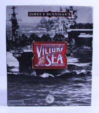 James Dunnigans Victory At Sea Macintosh Pc Strategy Computer Game Rare