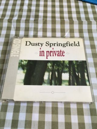 Dusty Springfield / Pet Shop Boys - Very Rare French Release Cd 1990