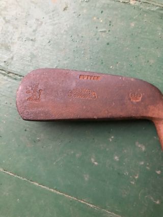 Columbia Special Wood Hickory Antique Vintage Old Golf Club Putter