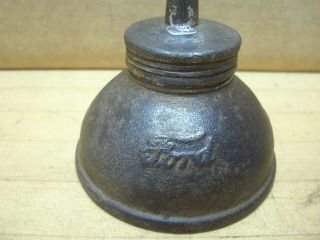 Vintage Ford Script Antique Car Tin Oiler Oil Squirt Can Tool Kit Model T A 2