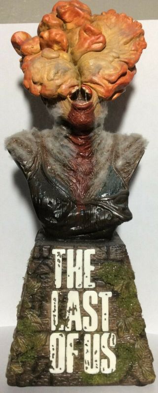 The Last Of Us Clicker Bust Statue Rare Playstation Online Store Exclusive