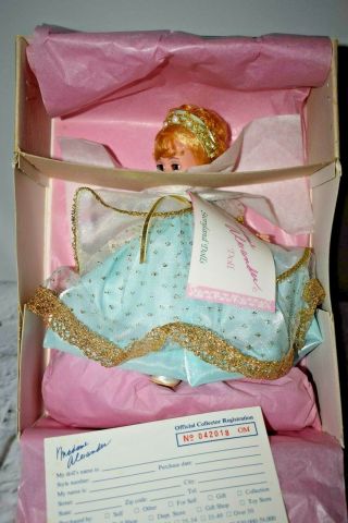 Madame Alexander Cinderella Ball Gown 8 " Doll 476 W/ Box & Hang Tag Storyland