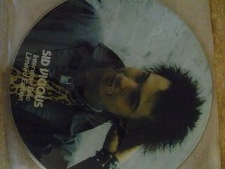 Sex Pistols Rare Sid Vicious 12 " Picture Disc Interview Vinyl,