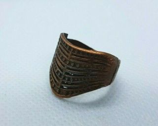 Rare Ancient Bronze Ring Artifact Bronze Ring Authentic