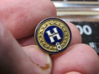 Extremely Rare Hupmobile Automobile Car Company Screwback Pin Vintage (19b2)