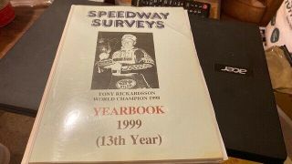 Speedway Surveys - - - - - Yearbook 1999 (13th Year) - - - Rare