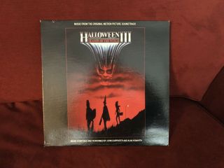 Halloween 3 John Carpenter Soundtrack Lp.  Vg.  Rare 1982