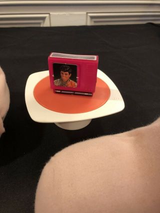 Vintage Barbie Dream House Pink Couch And Chair With Tables 3