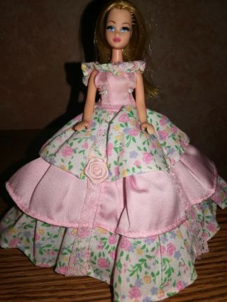 Dawn Pippa Tiered Gone With The Wind Gown Sweet Floral Dress Clone Fashion Doll
