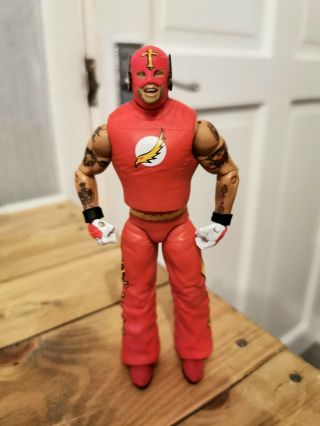Rey Mysterio The Flash Wwe Elite Figure Ringside Exclusive Mattel Rare