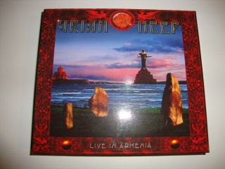 Rare Uriah Heep - Live In Armenia 2cd & Dvd Set Fr Cdvd 527 2 Cd