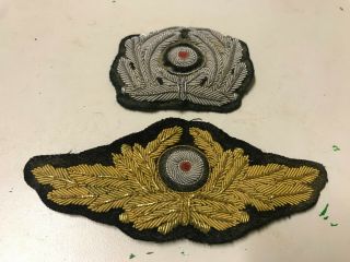 Rare Antique Military Badge German Hat Cap Patch Wwi Ww2