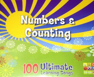 100 Ultimate Learning Songs Numbers & Counting Cd Rare Juice Music Abc For Kids