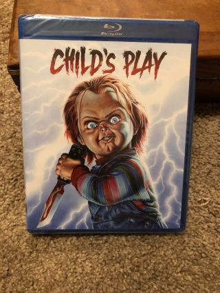 “child’s Play” Blu Ray Disc W/ Rare Cover Artwork & 2015 Edition