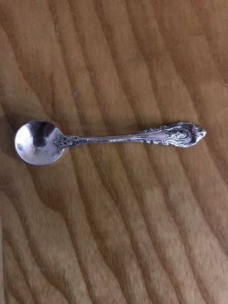 Wallace Sir Christopher 2 3/8 " Sterling Salt Spoon - No Mono