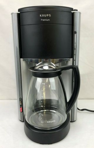 Krups Premium 10 Cup Coffee Maker Type 253 Germany,  Rare