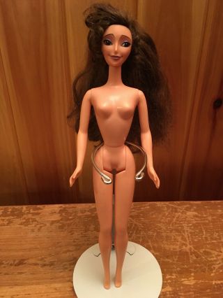 Rare Disney Meg Megara Hercules 1991 Mattel Nude Doll VGC Great For Ooak 2