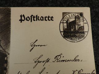 German WW2 Post Card NSDAP 1934 Nurnberg Rally Rare Card 3