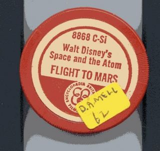 Walt Disney Rare Educational 35mm Film Strips : Flight To Mars Space & The Atom