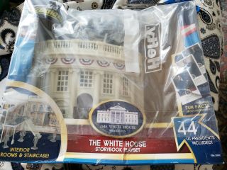 Very Rare Kid Galaxy The White House Storybook Playset 2016 Complete