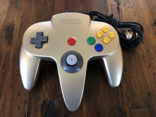 Authentic Nintendo 64 N64 Gold Official Controller - Tight Stick [tested] - Rare