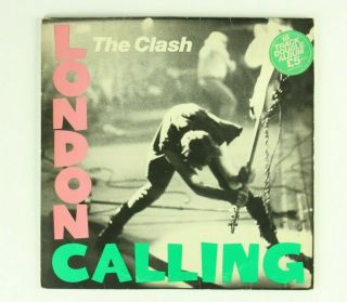 The Clash ‎– London Calling 1979 Cbs Clash 3 2lp Punk Vinyl Record Album Rare