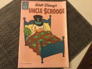 1962 Dec.  - Feb.  No.  36 Dell Comic Walt Disneys Uncle Scrooge 15 Cents Rare Cs4