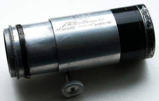 34mm Screw Mount Rare J.  H.  Dallmeyer London Adon Patent Telephoto Prime Lens