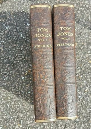 Tom Jones By Henry Fielding Odhams Press Antique Book Vol 1 - 2