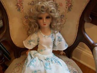 Sultry Vintage Boudoir Doll - 1930s Era - Blonde Bombshell