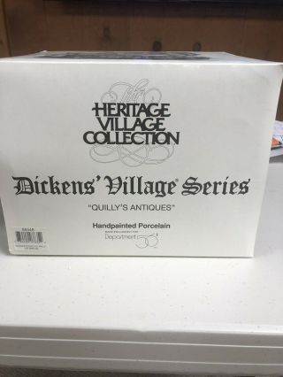Dept 56 Dickens Village Series - 1996 Quilly 
