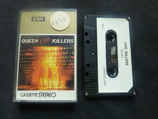 Queen Live Killers Ultra Rare South African Cassette Tape