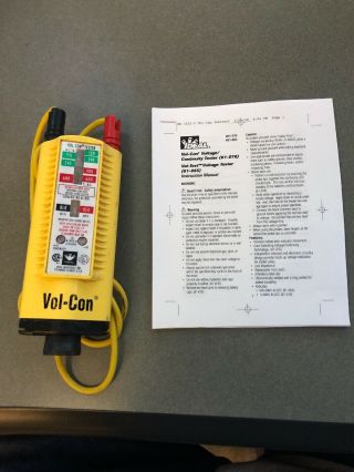 Ideal Industries 61 - 079 Vol - Con Voltage Continuity Tester Electrician